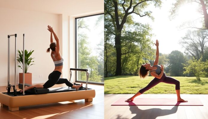 Pilates Exercises Vs Yoga