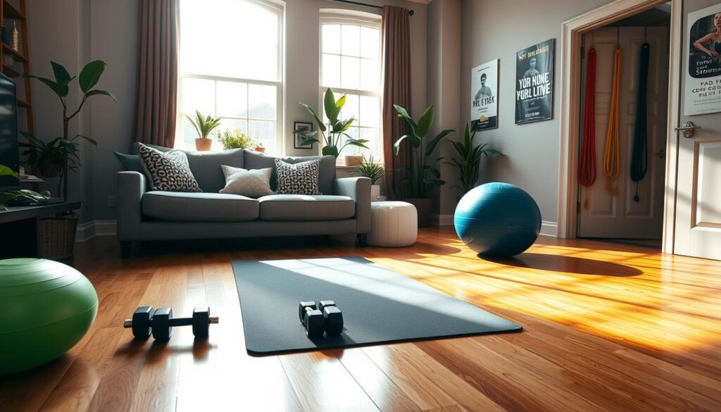 living room fitness