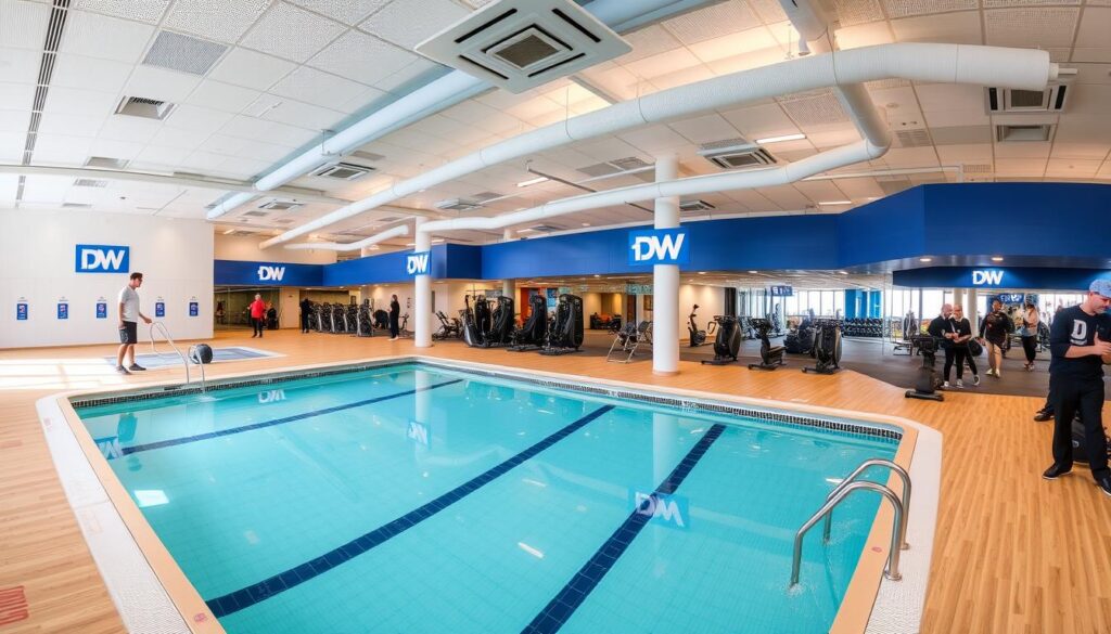 DW Fitness First comprehensive health club with swimming pools - Top 20 Gyms in United Kingdom