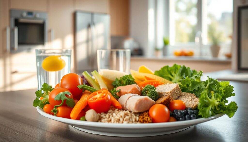 balanced intake of macronutrients